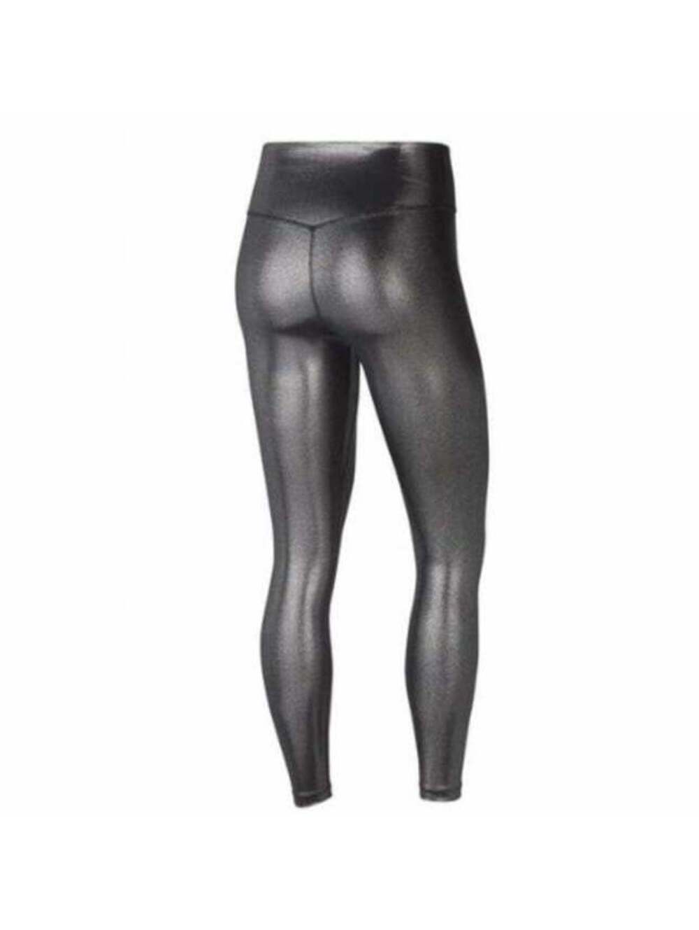 Nike One Icon Clash Women's Mid-Rise 7/8 Shimmer Leggings SZ M